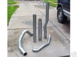 6.5 TD Aluminized 4 Inch C/K Performance Exhaust System