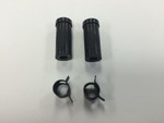 6.5 Injector Return Line End Caps w/clamps (2)